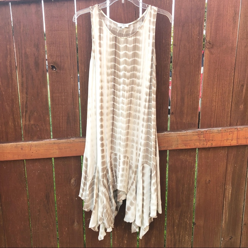 Umgee tye-dye sleeveless dress